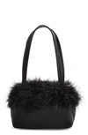 TOPSHOP CLUELESS FEATHER GRAB BAG,24H09TBLK