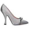 MIU MIU PUMPS SATIN