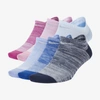 Nike Everyday Women's Lightweight No-show Training Socks (6 Pairs) (multicolor) In Multi-color