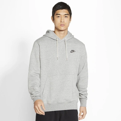 Nike Sportswear Men's Pullover Hoodie In Black,dark Smoke Grey
