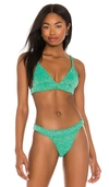 FRANKIES BIKINIS CLAIRE TERRY LUREX BIKINI TOP,FRBI-WX617