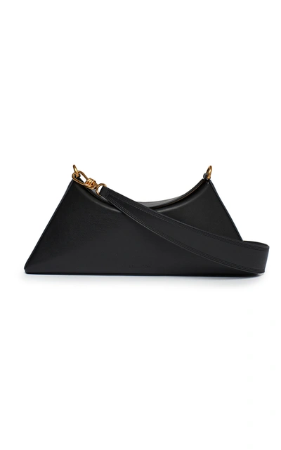 Nanushka Noya Baguette Shoulder Bag In Black