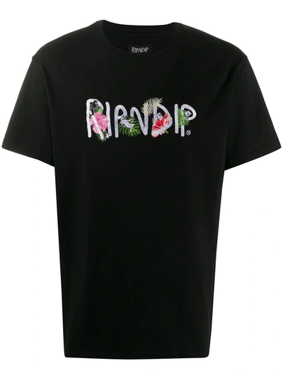Ripndip Logo T-shirt In Black