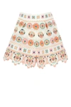 ZIMMERMANN ZIMMERMANN BRIGHTON EMBROIDERED SHORTS