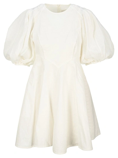 Zimmermann Day Mini Dress In White