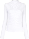 VERONICA BEARD THERESA RUCHED FRONT TOP