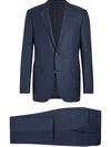 ERMENEGILDO ZEGNA CHECK-PATTERN TWO-PIECE SUIT