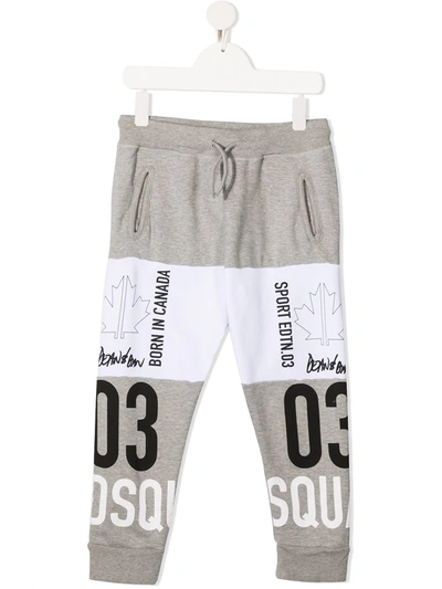 Dsquared2 Kids' Sport Edtn. 03 Trackpants In Grey
