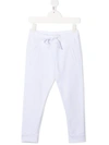Dsquared2 Logo-print Drawstring Track Pants In White