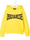 DSQUARED2 LOGO-PRINT HOODIE