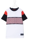 AIGNER MONOGRAM STRIPE T-SHIRT