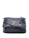 GIVENCHY CRINKLED EFFECT CROSSBODY BAG