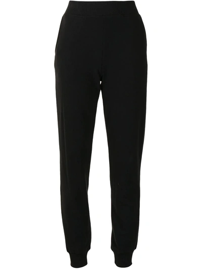 L Agence Luxe Lounge The Moss Jogger Pant In Black