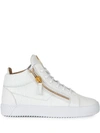 Giuseppe Zanotti Kriss High-top Sneakers In White