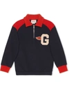 GUCCI G PATCH POLO SHIRT