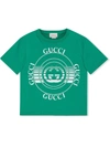 GUCCI GUCCI 圆形印花T恤