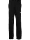 Ganni Software Isoli Tapered Track Pants In Black