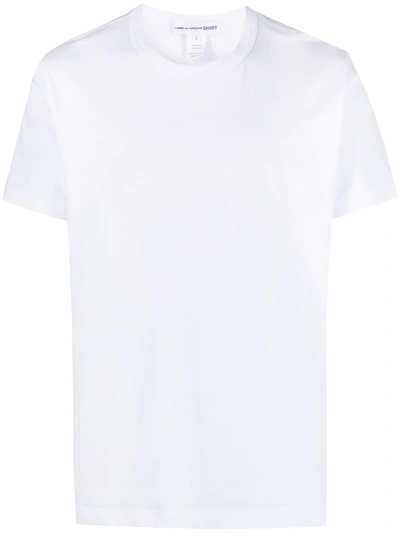 COMME DES GARÇONS SHIRT CREWNECK COTTON T-SHIRT