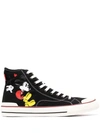 Moa Master Of Arts Master Collector High-top Mickey Mouse In Black