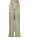 LEMAIRE BELTED LOOSE TROUSERS