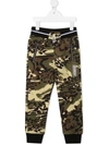 GIVENCHY LOGO CAMOUFLAGE TRACKSUIT BOTTOMS