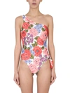 ZIMMERMANN ZIMMERMANN POPPY TIE SHOULDER ONE PIECE SWIMSUIT