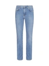 MOSCHINO MOSCHINO WASHED SLIM FIT JEANS