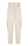 GIVENCHY WOMEN'S TAPERED COTTON CARGO PANTS