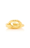 ALIGHIERI WOMEN'S THE ANCIENT FOREST 24K GOLD-PLATED RING