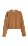 Loulou Studio Bruzzi Oversize Wool & Cashmere Sweater In Brown