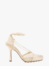 Bottega Veneta Sandali Stretch In White