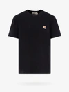 Maison Kitsuné T-shirt In Black