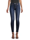 7 For All Mankind Women's B(air) Mid-rise Ankle Skinny Jeans