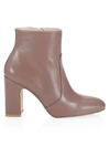 Stuart Weitzman Women's Nell Leather Ankle Boots In Taudrn