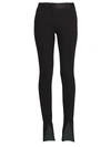 Victoria Beckham Women's Vented Tuxedo Trousers In Black