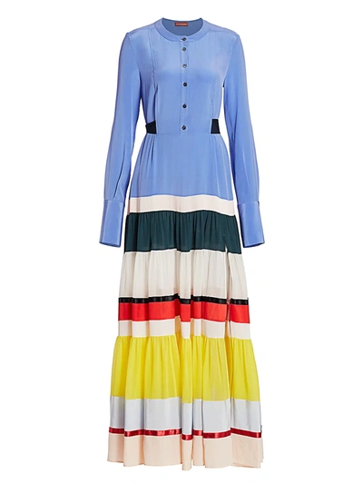 Altuzarra Women's Lobelia Stripe Maxi Dress
