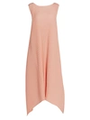 Issey Miyake Women's Cuddle Color Pleats Midi Dress In Light Pink