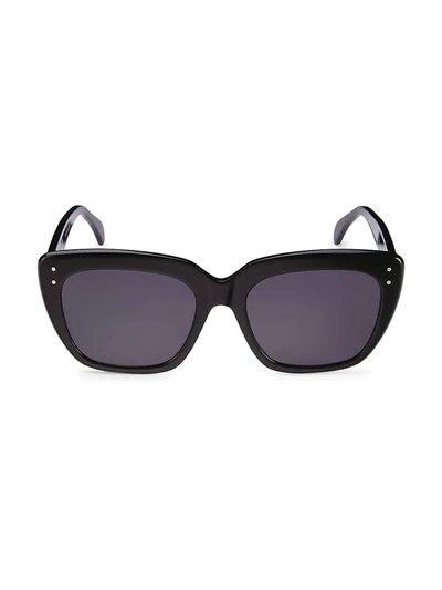 Alaïa 54mm Cat Eye Sunglasses In Black