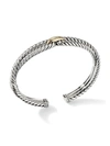 DAVID YURMAN CABLE LOOP CABLE LOOP BRACELET WITH 18K GOLD,400013176661