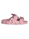 Valentino Garavani Atelier Leather Sandals In Rose Canelle