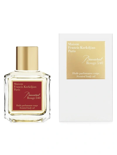 Maison Francis Kurkdjian 2.4 Oz. Baccarat Rouge 540 Scented Body Oil In Size 1.7-2.5 Oz.