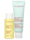 CLARINS LIMITED EDITION CLEANSING SENSATIONS 2-PIECE COMBINATION OR OILY SKIN SET,0400013376690