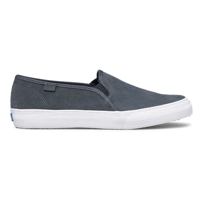 Keds Double Decker Suede In Prussia Navy