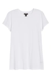 Halogenr Short Sleeve Crewneck Tee In White