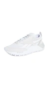 Reebok Classic Legacy Sneakers In Triple White In White/true Grey/skull Grey