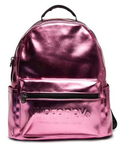Superdry Midi Backpack In Pink