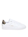 GOLDEN GOOSE PURE STAR SNEAKERS IN LEATHER,GMF00197F00117210267
