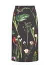 BOUTIQUE MOSCHINO BOUTIQUE MOSCHINO FLORAL PRINTED PENCIL SKIRT