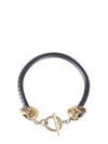 ALEXANDER MCQUEEN SKULL BRACELET