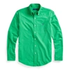 Polo Ralph Lauren Slim Fit Garment-dyed Oxford Shirt In Golf Green